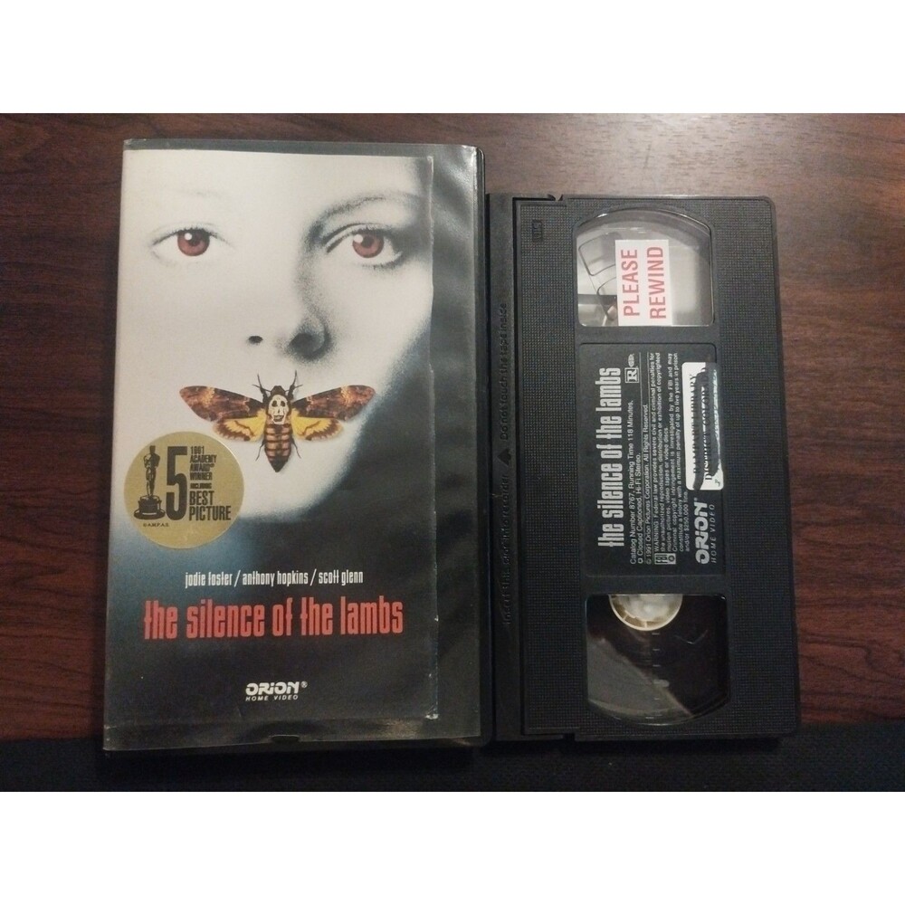 The Silence of the Lambs (VHS, 1999, Contemporary Classics) Former Rental